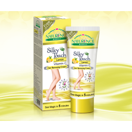 Silky Touch - Lemon Hair Removing Cream with Vitamin C 50g